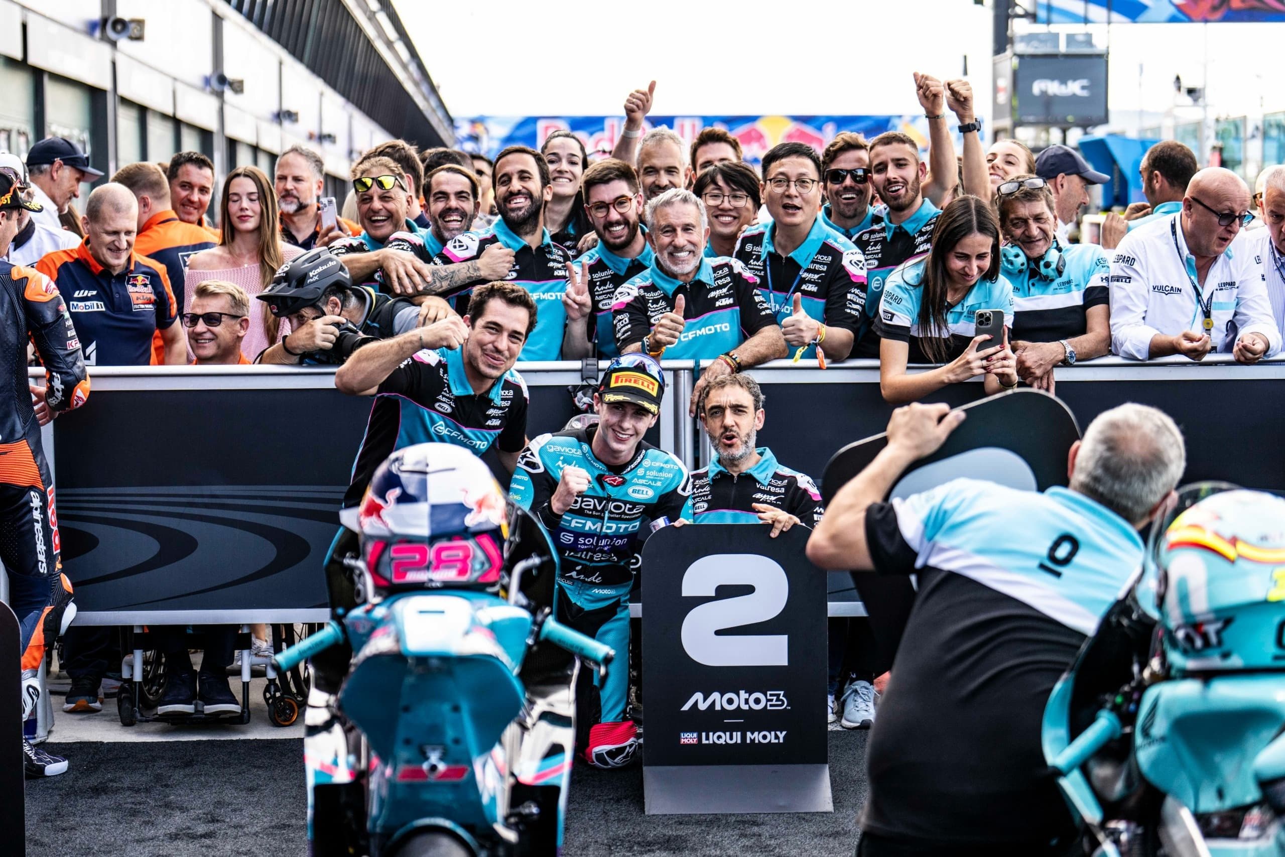 连续第6站收获领奖台，CFMOTO ASPAR车队闪耀Misano赛道