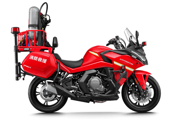 两轮细水雾消防摩托车