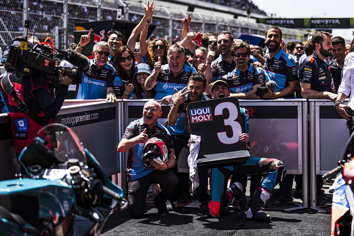 CFMOTO returned to the top of the manufactures, teams and riders’ standings